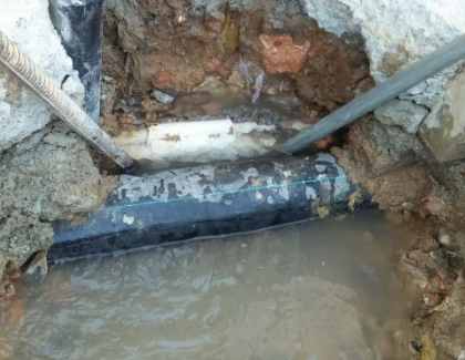 蓬江测漏水之水管漏水